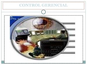 control gerencial
