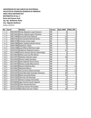 Nota Examen Final Mate III, C, 1-14