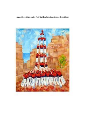 Dibuix castellers