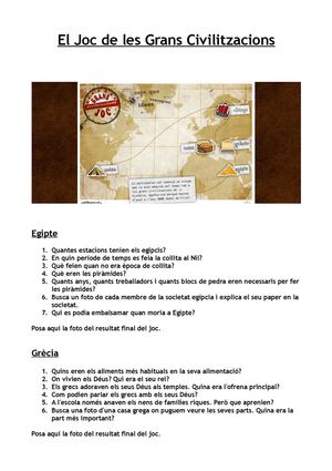 El Joc de les Civilitzacions