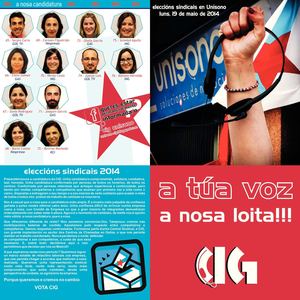candidatura CIG en UNÍSONO