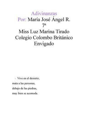 adivinanzas