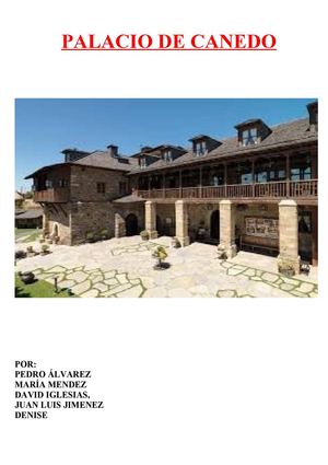 PALACIO DE CANEDO