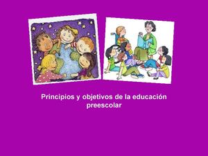 educacion preescolar