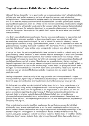 Togo Akodessewa Fetish Market - Hoodoo Voodoo