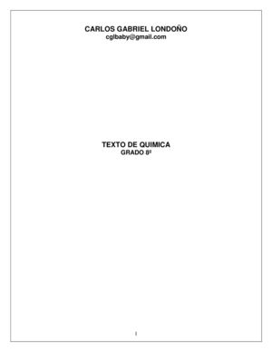 Texto de Quimica 8°