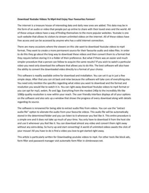 Software for download youtube videos to mp3 online