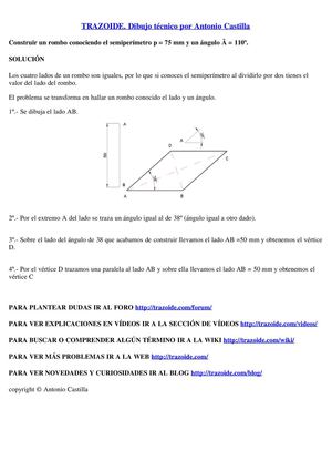 rombos y romboides ejercicios trazoide
