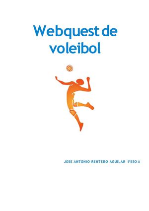 webquest de voley