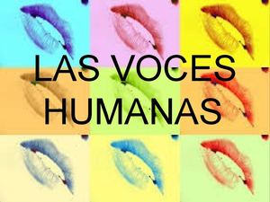 LAS VOCES HUMANAS