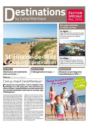 Journal Destination Camp'Atlantique