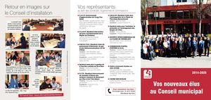 Trombinoscope des élus au Conseil municipal