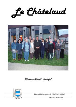 Bulletin municipal n°508 Mai Juin 2014
