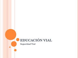 Educación Vial Solares