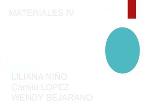clasificacion de materiales