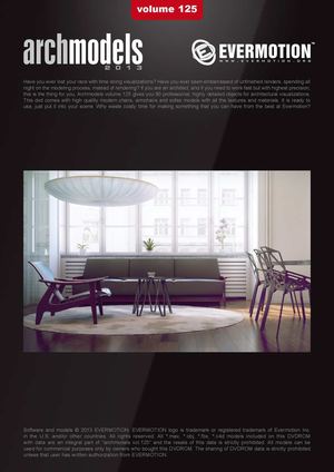 EVERMOTION ARCHMODELS VOL.125