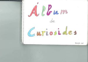 C.Medio/Science 3º EP "Álbum de curiosidades"