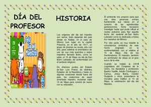 CELEBRACIÓN DEL DÍA DEL MAESTRO