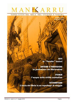 Mankarru N. 3 maggio 2014