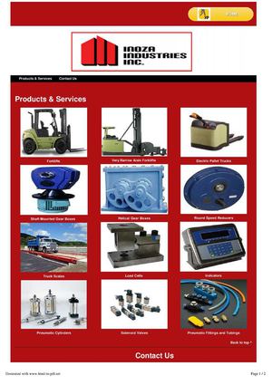 Forklifts_Gear Box_Pallet Truck - Inoza Industries, Inc.