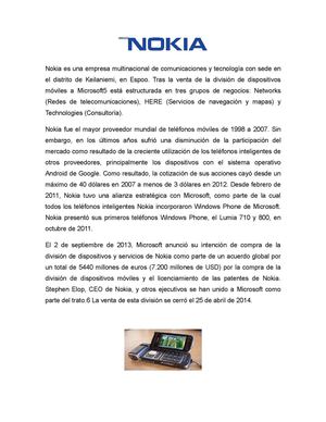 historia de nokia 