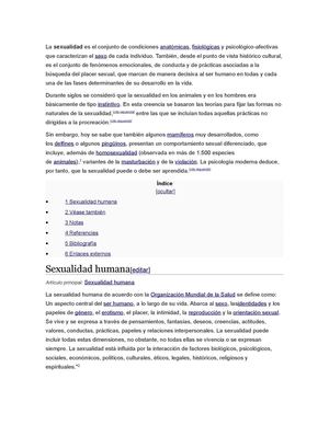 LA SEXUALIDAD