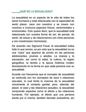 QUE ES LA SEXUALIDAD