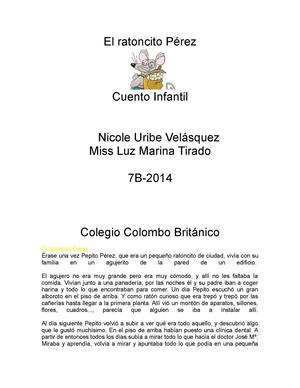 El Ratoncito Perez 
