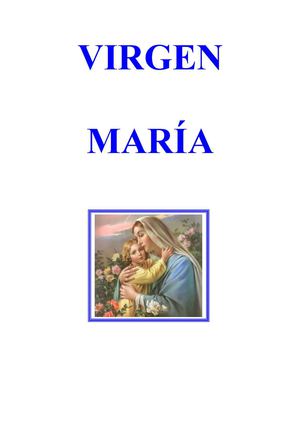 VIRGEN MARÍA.