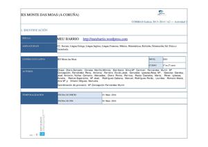 UDI Meu barrio IES Monte das Moas