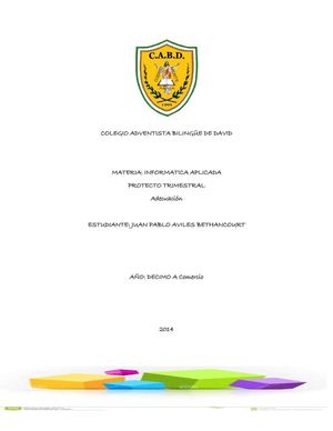 Portafolio Digital Proyecto Trimestral de Informatica Aplicada