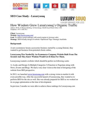 SEO Case Study - 