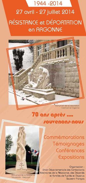 Résistance et déportation en Argonne