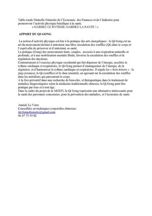 Intervention Annick Le Verre