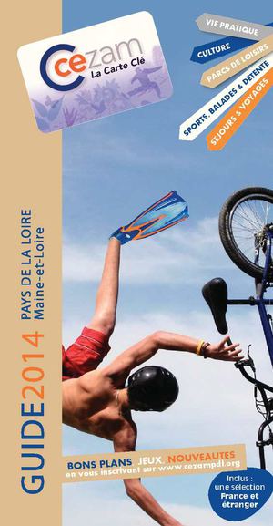 Guide Cezam Maine-et-Loire (49)