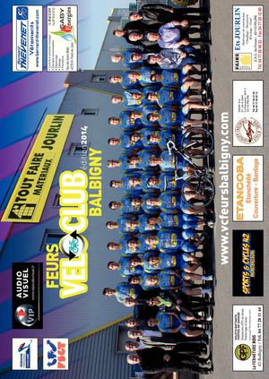 Plaquette 2014 - Velo Club Feurs Balbigny