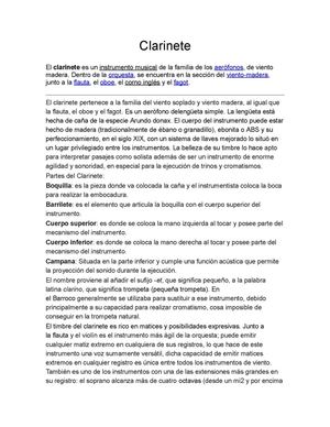 INSTRUMENTOS DE VIENTO