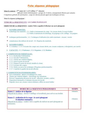 Séquence activité le carré