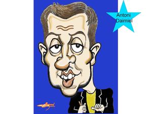 Caricatura Antoni Daimiel