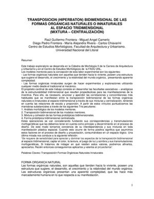 Frontera Raúl Guillermo - Camerlo Miguel Angel - Frontera Diego Pedro - Rivera María Alejandra - Chiavarini Carlos