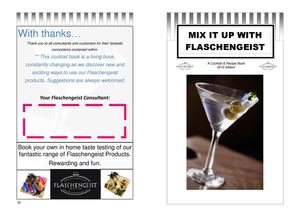 Flaschengeist Cocktails and Recipes