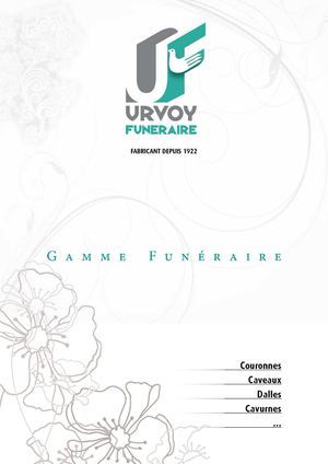 Urvoy Préfa 2014 - Gamme Funéraire