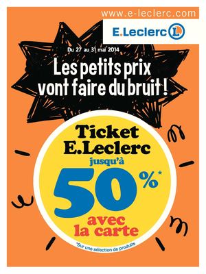 E.Leclerc Prix Tapés n°2 - Les petits prix vont faire du bruit