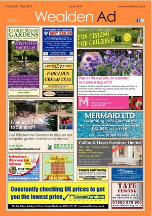 Wealden Advertiser 23/05/2014