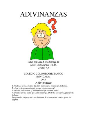 Adivinanzas