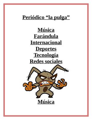 periódico "la pulga"