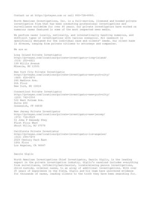 North American Investigations