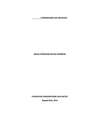 Comprensión de Archivos