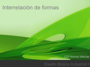 Inter relación de Formas