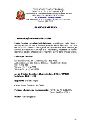 EE Ludovina Credidio Peixoto 